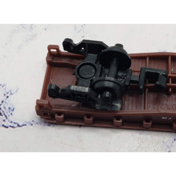 Southern Pacific Flat Car 497866 High Speed N Scale Train Car With Trailer - Picture 8 of 13